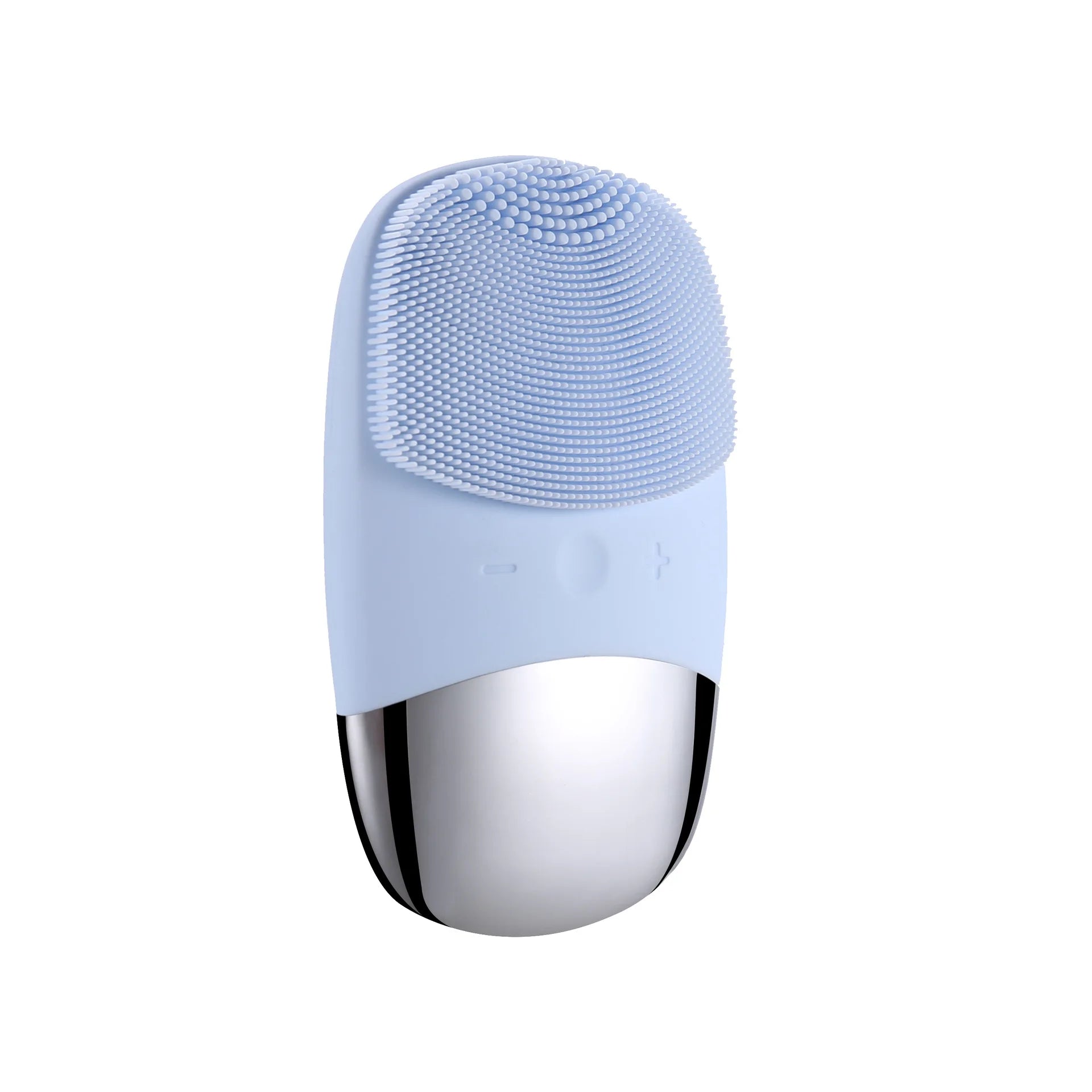 Electric Facial Cleansing Brush Silicone Sonic Face Cleaner Motor Ultrasonic Cleaning Intelligent Facial Cleansing Massage Tool